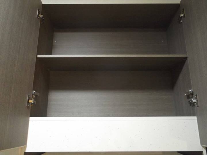Cabinets With Inner Laminate Simple Renovation 2013